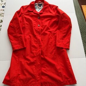 Lands' End Plaid Lined Jacket